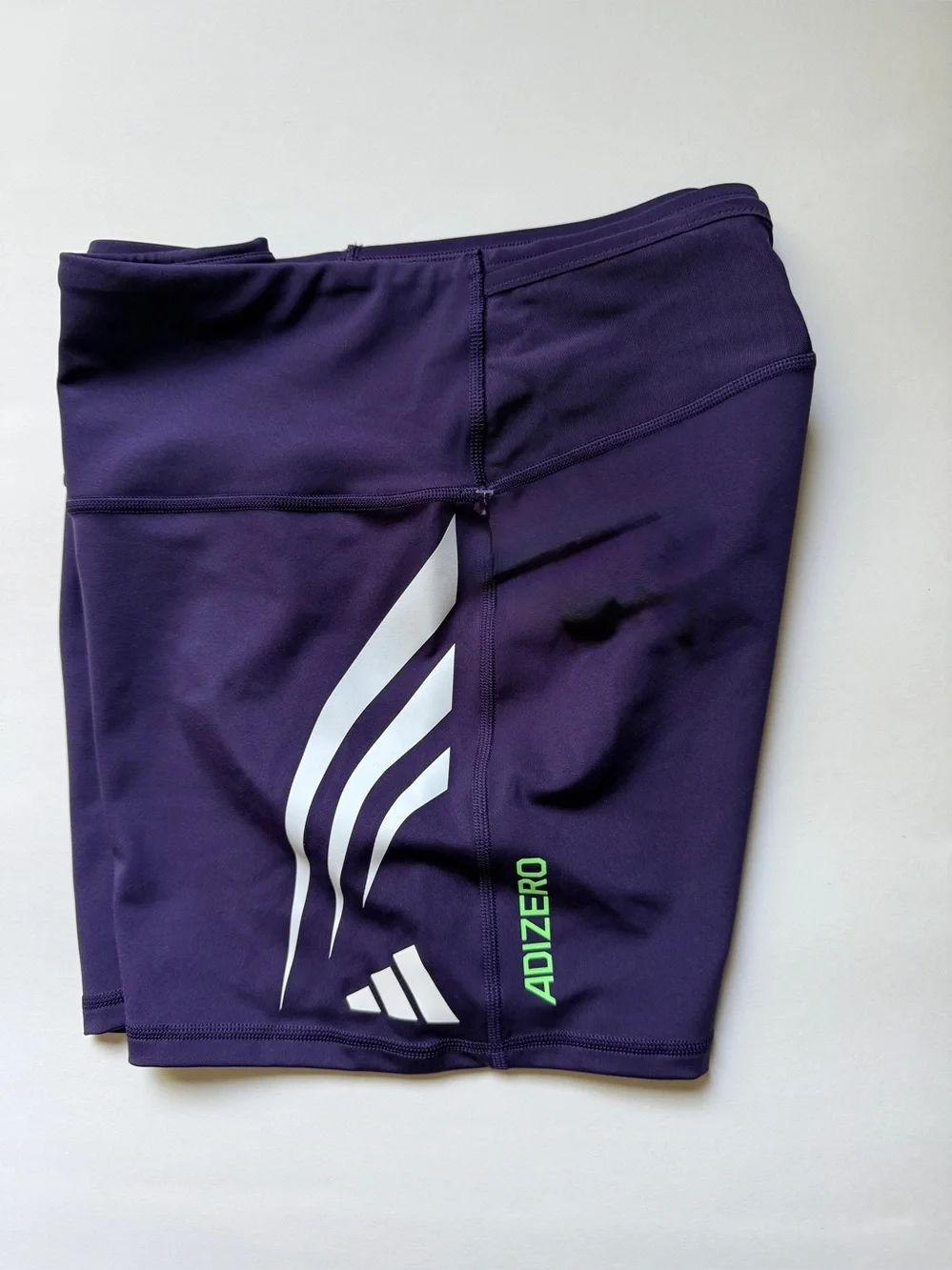 Adidas [L] Adizero Archive NYC Women’s 3”Running Short Leggings Purple JY6996